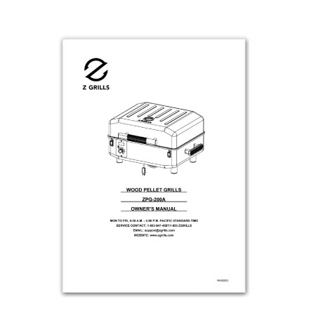 Pellet Grill Cruiser 200A User Manual